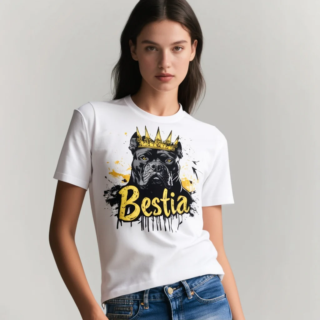 Cane Corso T-shirt White V3 - Image 2