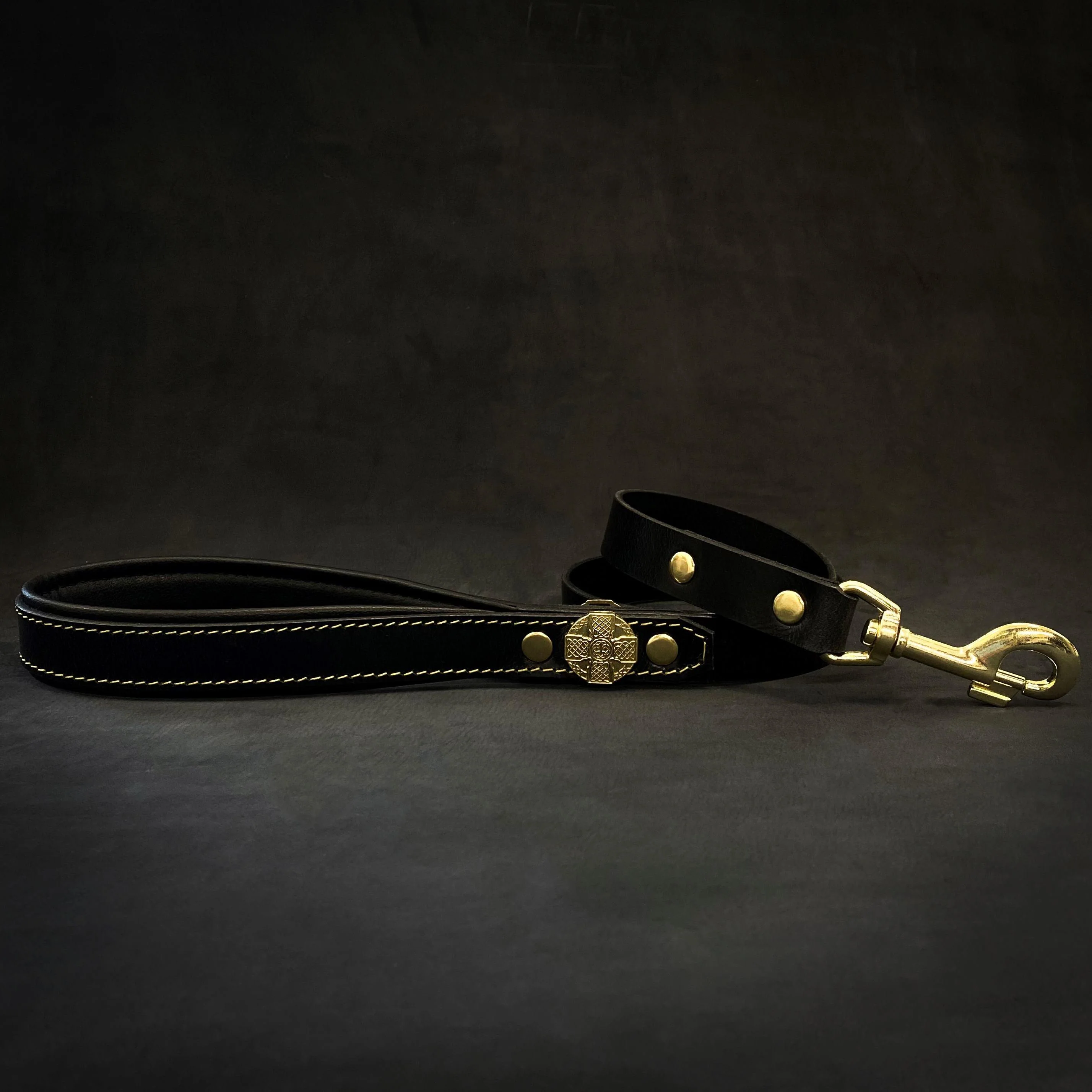 Maximus Gold Leash 1 inch wide - Image 3