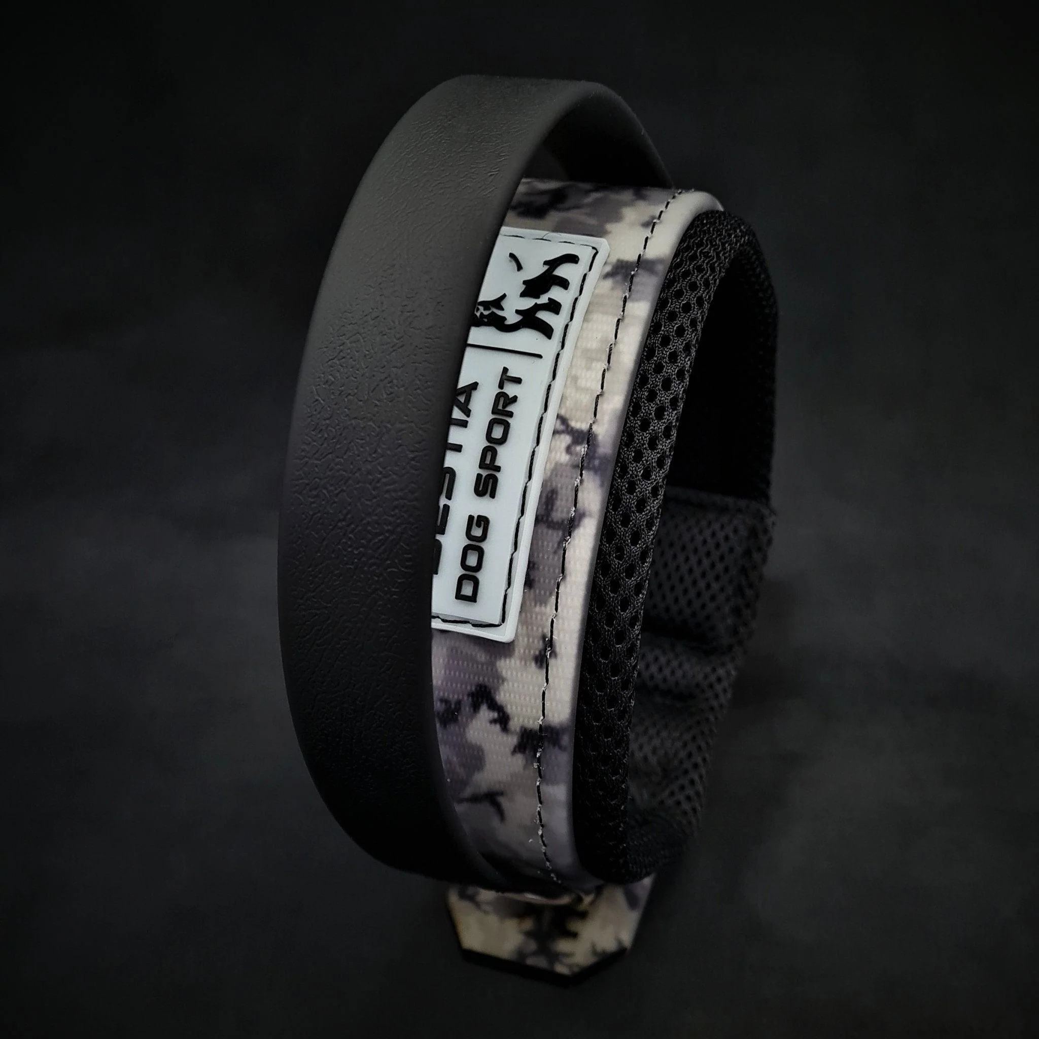 BESTIA DOG SPORT HANDLE COLLAR GREY CAMO - Image 2