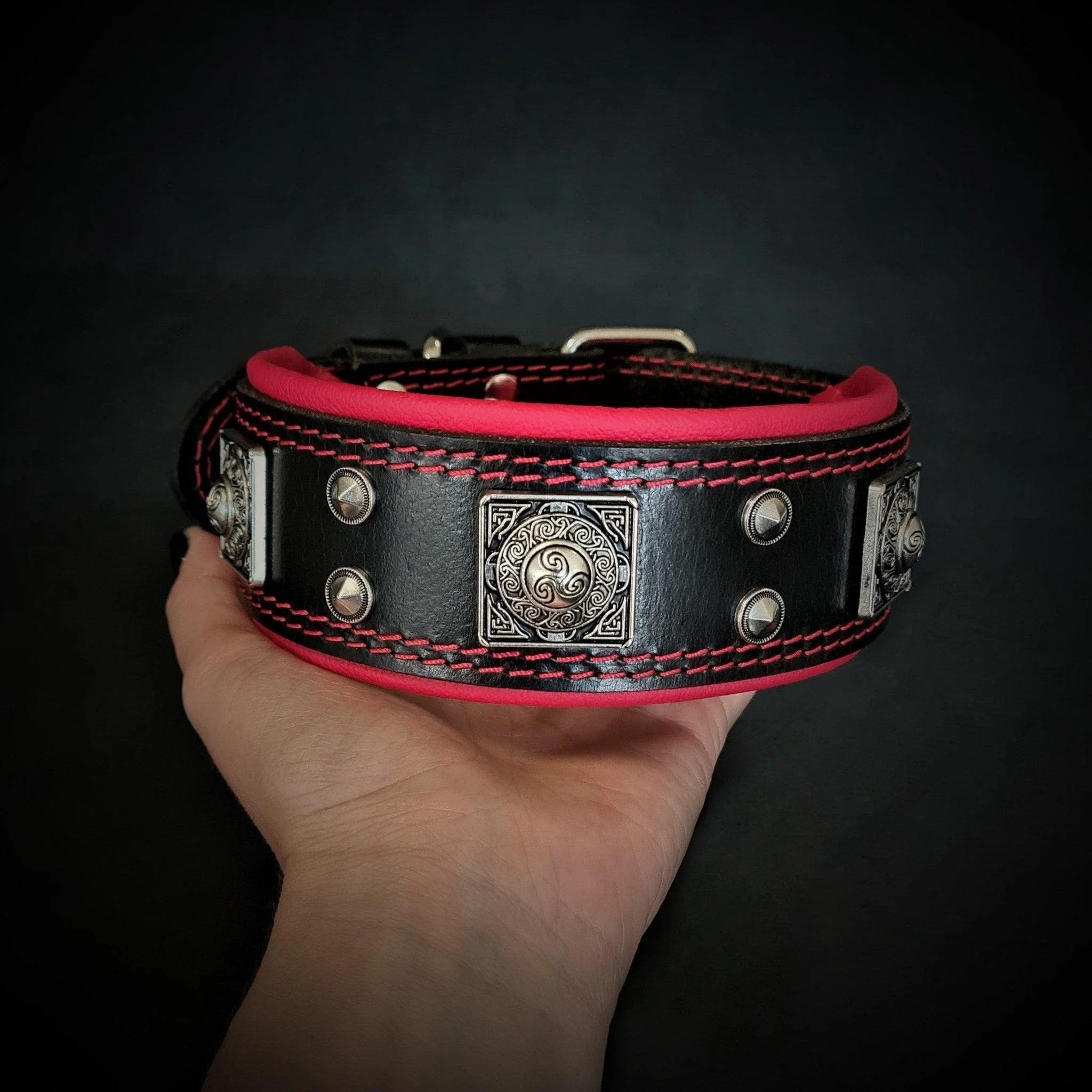The "Eros" collar 2 inch wide - Image 2