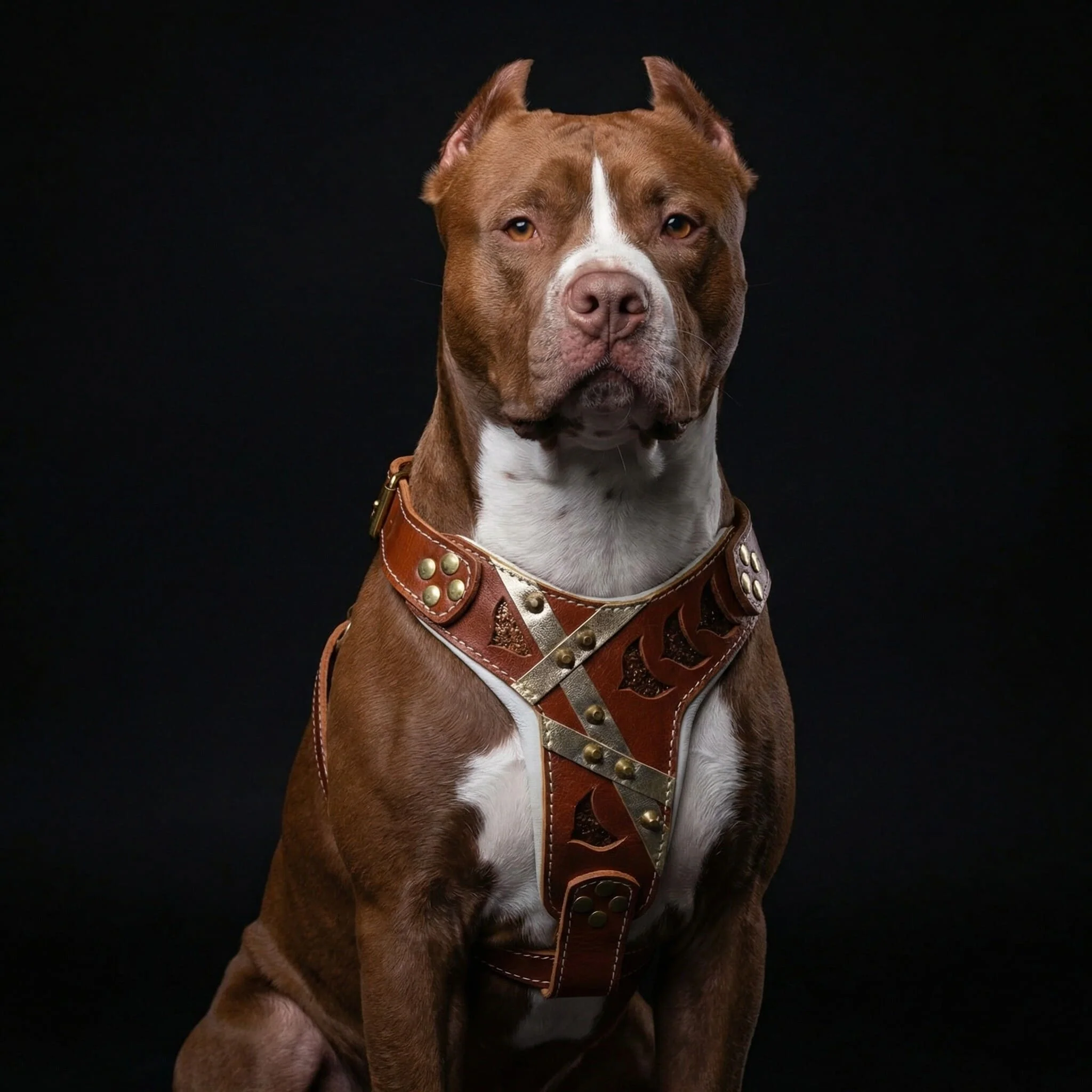 The "Hermes" leather harness - Large and Giant Breeds - Image 3