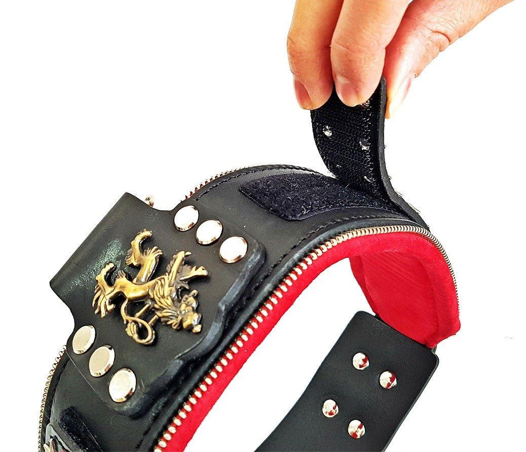 The unique "General" leather dog collar for big dogs - Image 2